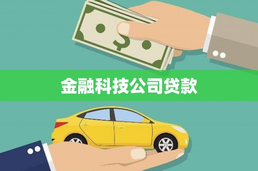 佳冬金融科技公司贷款