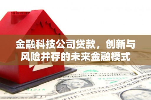 佳冬金融科技公司贷款，创新与风险并存的未来金融模式