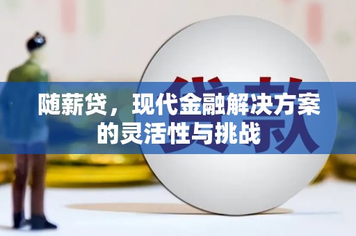 佳冬随薪贷，现代金融解决方案的灵活性与挑战