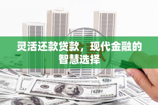 佳冬灵活还款贷款，现代金融的智慧选择
