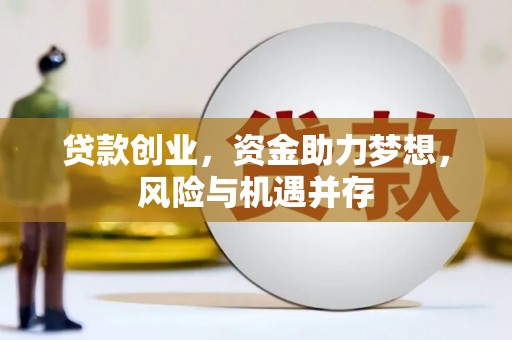 佳冬贷款创业，资金助力梦想，风险与机遇并存