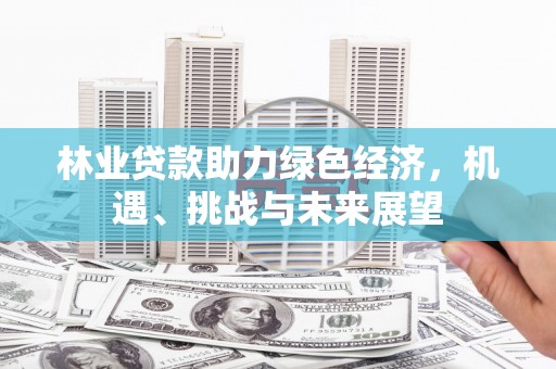 佳冬林业贷款助力绿色经济，机遇、挑战与未来展望