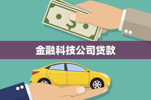 佳冬金融科技公司贷款