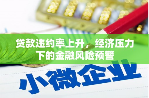 佳冬贷款违约率上升，经济压力下的金融风险预警