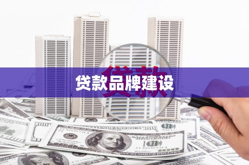 佳冬贷款品牌建设