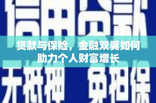 佳冬贷款与保险，金融双翼如何助力个人财富增长