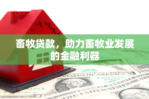 佳冬畜牧贷款，助力畜牧业发展的金融利器