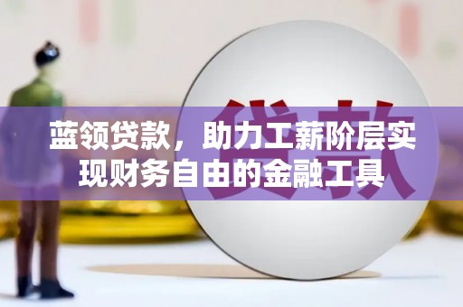 佳冬蓝领贷款，助力工薪阶层实现财务自由的金融工具