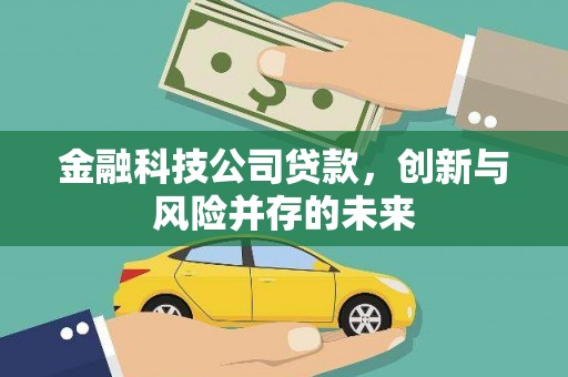 佳冬金融科技公司贷款，创新与风险并存的未来