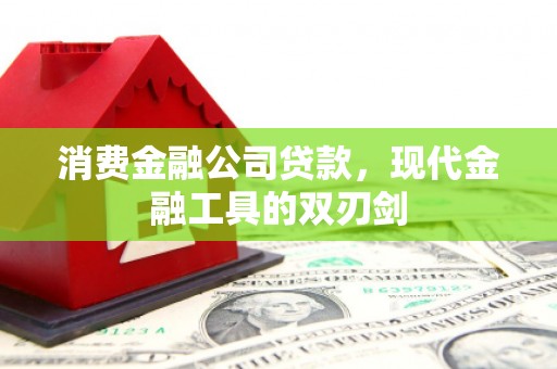 佳冬消费金融公司贷款，现代金融工具的双刃剑