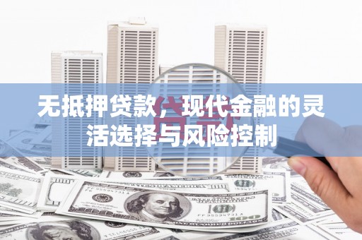 佳冬无抵押贷款，现代金融的灵活选择与风险控制