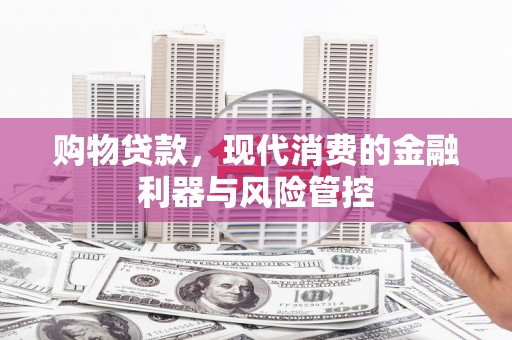 佳冬购物贷款，现代消费的金融利器与风险管控