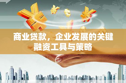 佳冬商业贷款，企业发展的关键融资工具与策略