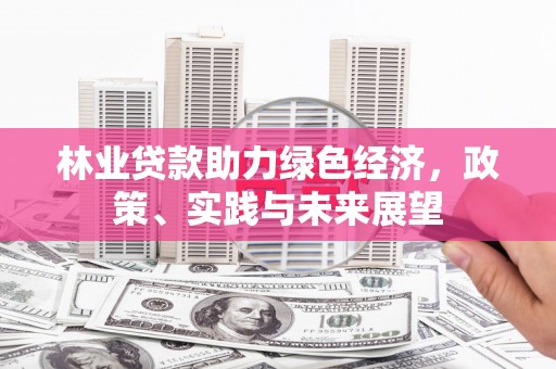 佳冬林业贷款助力绿色经济，政策、实践与未来展望