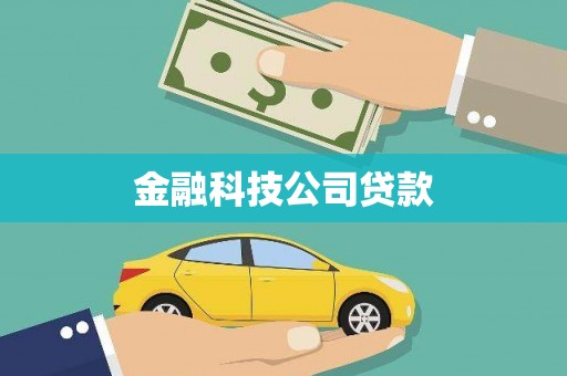 佳冬金融科技公司贷款