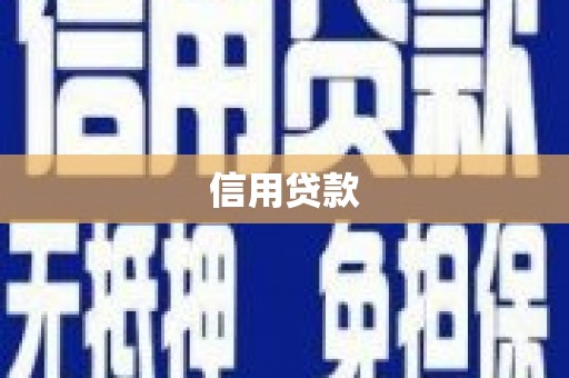 佳冬信用贷款