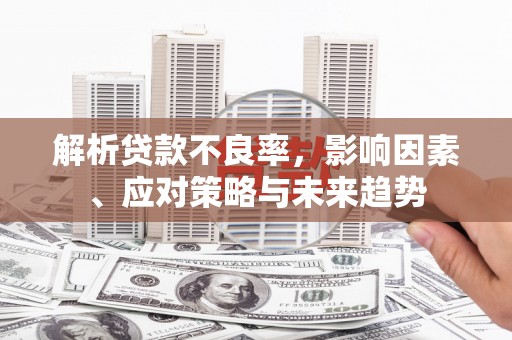 佳冬解析贷款不良率，影响因素、应对策略与未来趋势