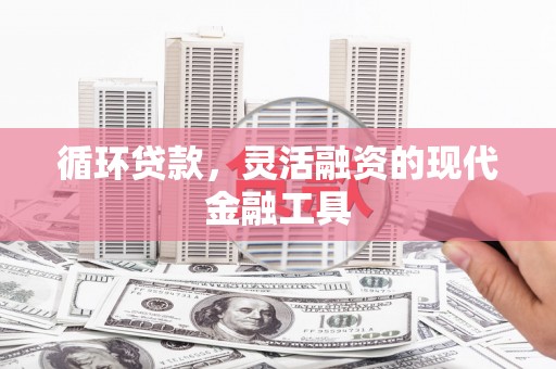 佳冬循环贷款，灵活融资的现代金融工具