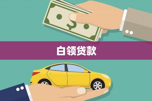 佳冬白领贷款