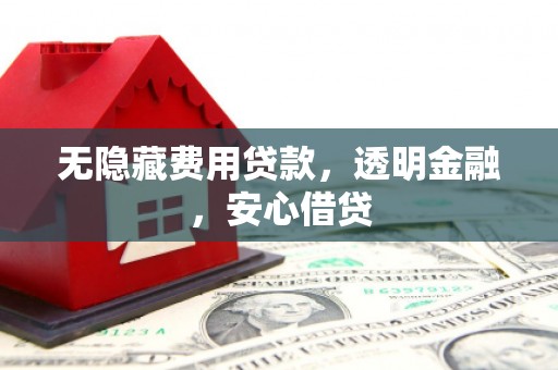 佳冬无隐藏费用贷款，透明金融，安心借贷