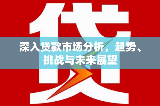 佳冬深入贷款市场分析，趋势、挑战与未来展望