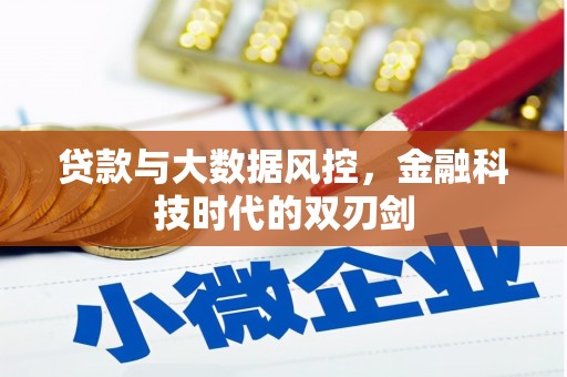 佳冬贷款与大数据风控，金融科技时代的双刃剑
