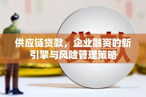 佳冬供应链贷款，企业融资的新引擎与风险管理策略