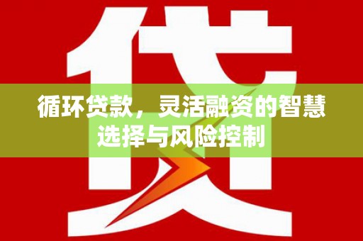 佳冬循环贷款，灵活融资的智慧选择与风险控制