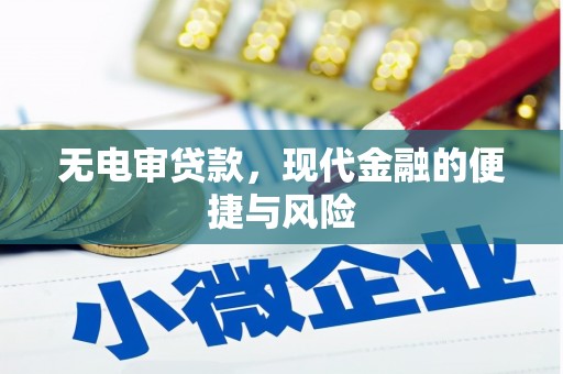 佳冬无电审贷款，现代金融的便捷与风险
