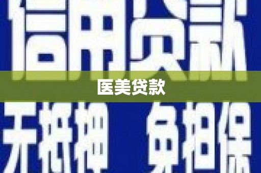 佳冬医美贷款