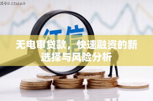 佳冬无电审贷款，快速融资的新选择与风险分析