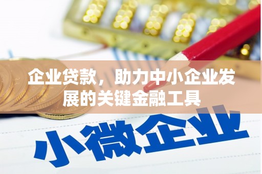 佳冬企业贷款，助力中小企业发展的关键金融工具