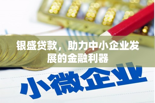 佳冬银盛贷款，助力中小企业发展的金融利器