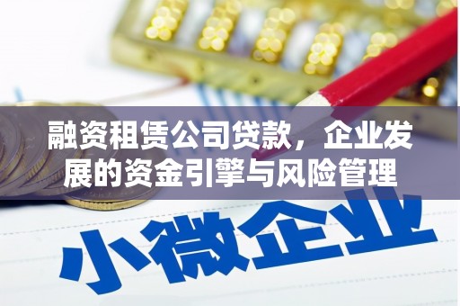 佳冬融资租赁公司贷款，企业发展的资金引擎与风险管理