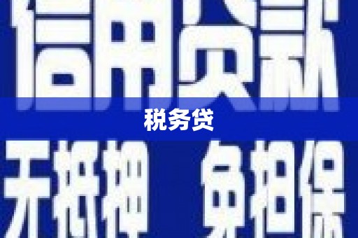 佳冬税务贷
