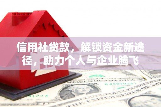 佳冬信用社贷款，解锁资金新途径，助力个人与企业腾飞