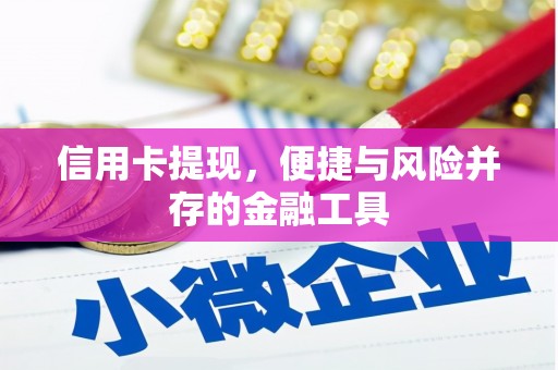 佳冬信用卡提现，便捷与风险并存的金融工具