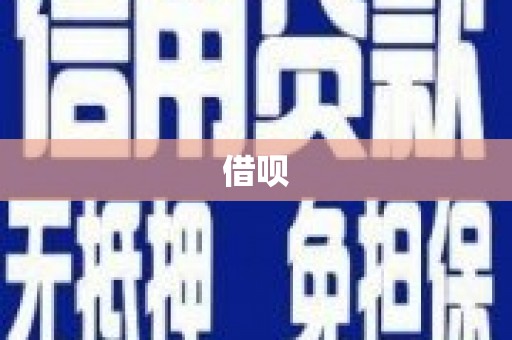 佳冬借呗