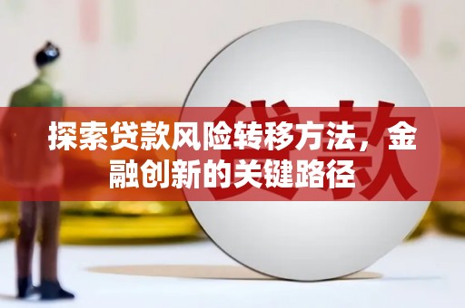 佳冬探索贷款风险转移方法，金融创新的关键路径