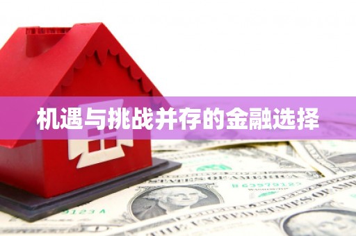 佳冬机遇与挑战并存的金融选择
