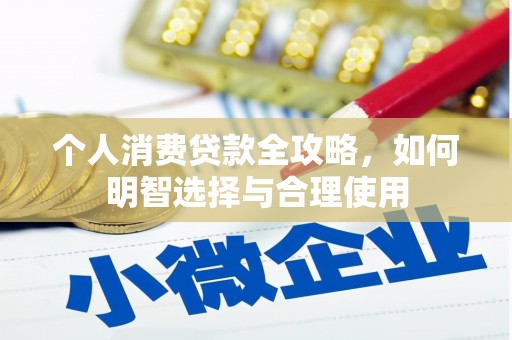 佳冬个人消费贷款全攻略，如何明智选择与合理使用